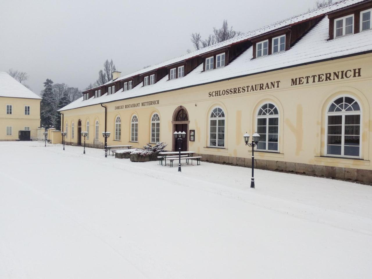 Zámecký hotel Metternich Velka Hledsebe Esterno foto