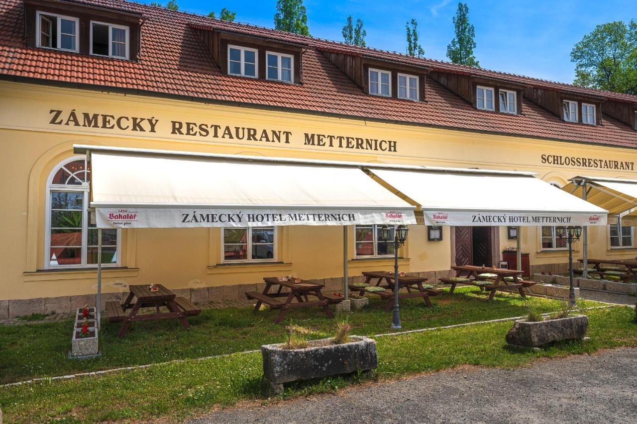 Zámecký hotel Metternich Velka Hledsebe Esterno foto
